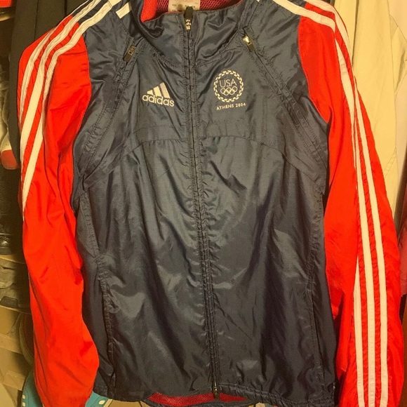 adidas Other - Vintage Adidas Olympic USA Athens 2004 Windbreaker